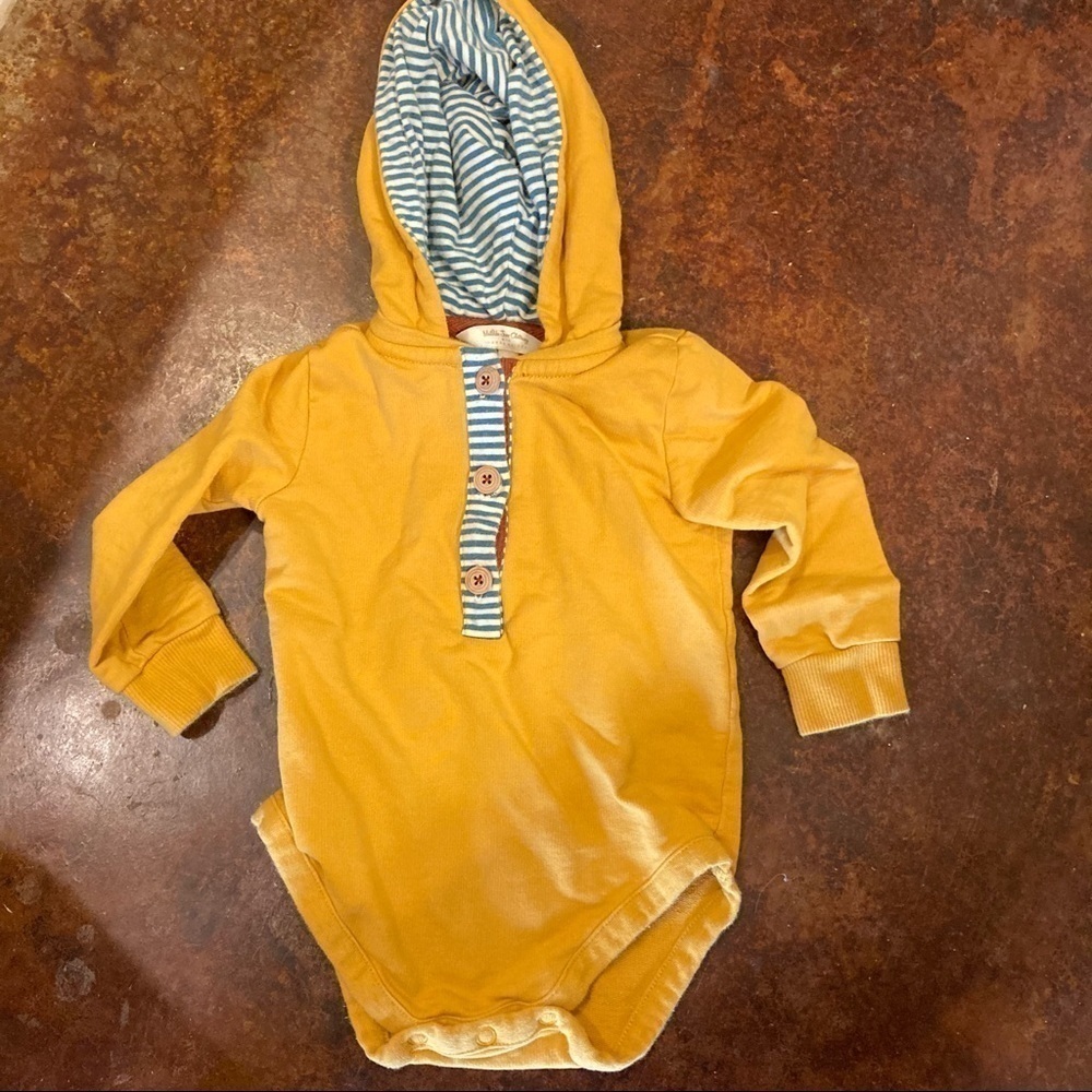 Mustard Matilda Jane Onesie
